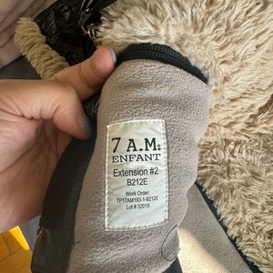 7 A.M. Enfant Blanket 212 Evolution and Matching warmmuffs